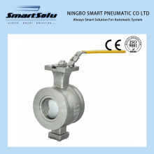 V Segment Wafer End Ball Valve